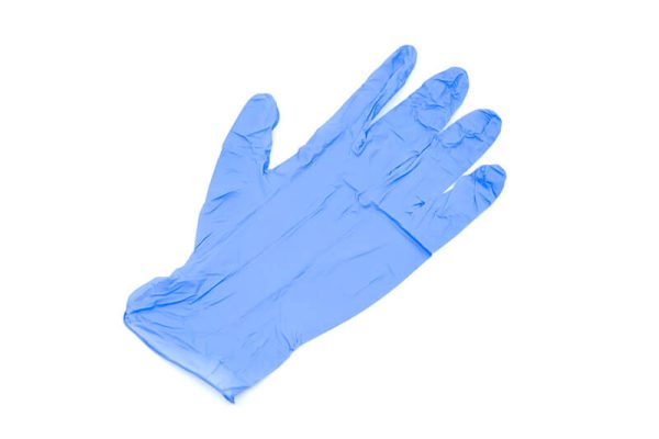 basic nitrile gloves blue studio picture